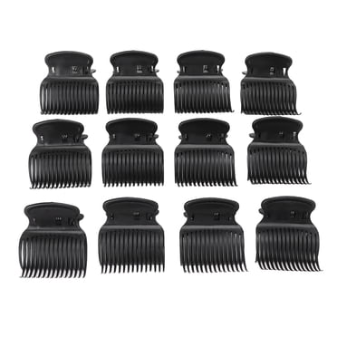 Roller Clips,12pcs Hot Roller Clips Hair Rollers Clips Hair Curler Claw Clips Rapid Response