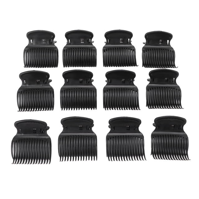 Pinces à Rouleaux, 12 Pcs Pinces à Cheveux, Pinces à Boucleur, Réponse Rapide