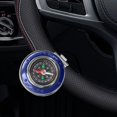 thumbnail image 3 of ZheElen Car Steering Wheel Knob with Compass Blue 8x8.5x6cm, 3 of 4