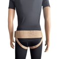 thumbnail image 2 of FlexaMed Double Sided Inguinal Hernia Groin Belt with Compression Pads Beige Small, 2 of 5