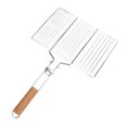 thumbnail image 2 of DEWIN en Acier Inoxydable Pliant Grille Panier de Camping Extérieur Portable avec Poignée Cadeaux pour Père, 2 of 8