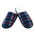 thumbnail image 2 of Polar Extreme  Classic Plaid Sherpa Lined Slippers (Men's), 2 of 3