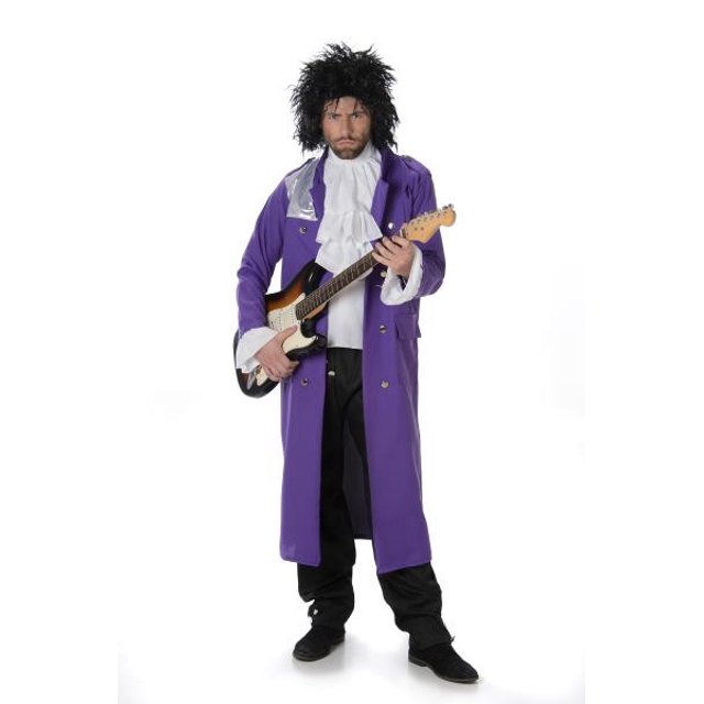 Purple Pop Icon Prince Costume | Entertainers | Mens Costumes (Medium)