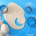 thumbnail image 4 of 6Pcs Creative Stainless Steel Dumplings Wrapper Molds Set Wonton Wrapper Cutters, 4 of 5