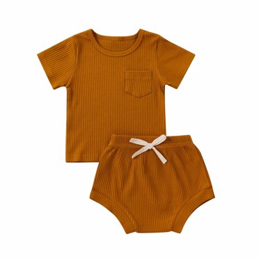 Birdeem Childrens Clothing New Summer Stripe T-Shirt Short Sleeve Shorts Two Piece Set Multi-Color Style
