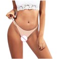thumbnail image 4 of Jusqu'à 65 % de Rabais Culottes String pour Femmes Mode Aguichant Sans Traces Transparentes Taille Basse Culottes String Femmes Grande Taille sous-Vêtements Aguichant, 4 of 4
