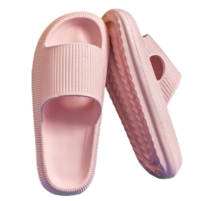 CAROOTU Ultra-soft Slippers for Women EVA Open Toe Slide On Sandals Non-slip