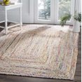thumbnail image 1 of Aizza Trends Handmade Hand Braided Natural Jute and Cotton Floor Area Rug | Floor Carpet Rug | Floor Mat | Home Decore Rug, 1 of 5