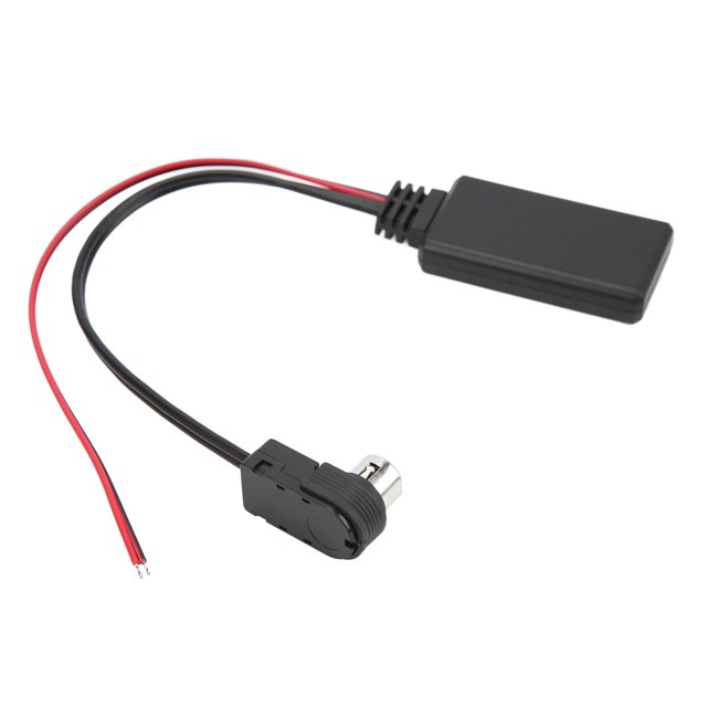Connecteur Audio Auto, Adaptateur de Câble 12 Broches Fiable WMA WAV Support pour Modification