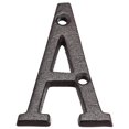 thumbnail image 3 of Unique Bargains 3 Inch Cast Iron House Letter Mailbox Address Sign Letter A, 3 of 5