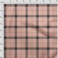 thumbnail image 3 of oneOone Polyester Lycra Fabric Tartan Check Printed Craft Fabric BTY 56 Inch Wide, 3 of 4