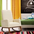 thumbnail image 2 of Giantex Rocking Chair, Living Room Padded Chair for Nursery, Home Office & School Use, Beige, 2 of 6