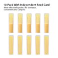 thumbnail image 4 of Saxophone Alto Saxophone Sax Traditional Reeds Strength 1.5, 10pcs/Box, 4 of 7