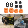 thumbnail image 3 of PU Shock Skateboard Bushing Replacement Washers Wear Resistant Nuts Truck Longboard Skateboard Accessory - Orange, 3 of 10