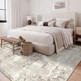 thumbnail image 3 of BERTHMEER 8'x10' Abstract Area Rugs for Living Room Bedroom Dining Room Office Farmhouse Distressed Machine Washable Non-slip, Beige, 3 of 5
