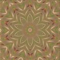 thumbnail image 1 of Ahgly Tapis d'Intérieur Lavable en Machine Carré Caramel Brun, 4 Pieds Carré, 1 of 7