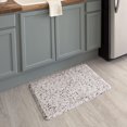 thumbnail image 4 of Terrazo Tile Cream Polyester Kitchen Mat 18x30, 4 of 5