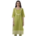 thumbnail image 1 of Moomaya Kurti Droite de Designer pour Femmes Tunique Indienne Imprimée Haut Long Kurta, 1 of 6