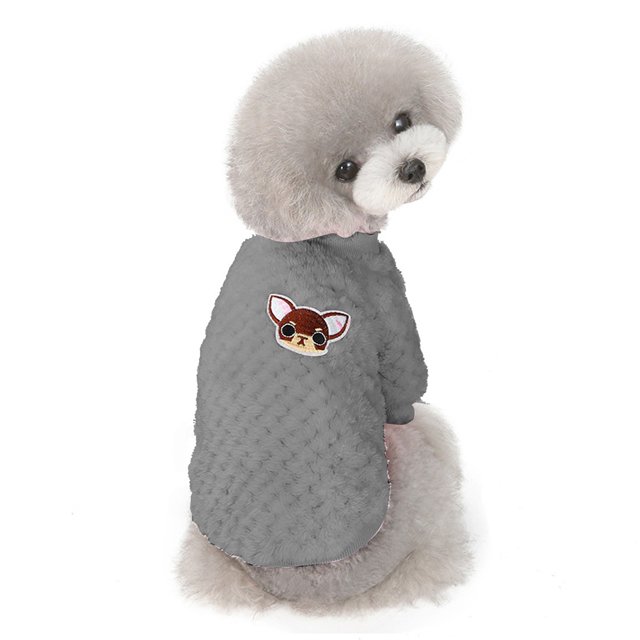 Agiferg New Product Solid Cartoon Pet Clothes Cat Dog Warm Transfiguration Autumn Winter