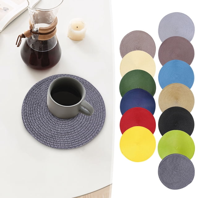 Birdeem Tapis de Table pour Salle à Manger, Tapis de Table Résistant à la Chaleur, Napperon Tissé Résistant à l'Huile et Isolant Thermique