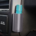 thumbnail image 3 of O-685 Grey Car Lipstick Holder Punch Free Mounting Storage Compact Organization Cosmetic Accessory, 3 of 6