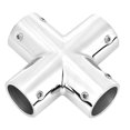 thumbnail image 3 of High Strength Stainless Steel Pipe Connectors, Corrosion Resistance Pipe Fitting, Decoration For Pipe Connection Installation Building Industrial, 3 of 8