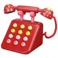 thumbnail image 2 of MesaSe Téléphone Rotatif Jouet - Style Rétro Coordination Main-il Résistant à l'Usure Téléphone de Bureau d'Urgence à Ligne Unique, 2 of 8