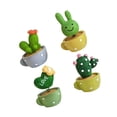 thumbnail image 4 of fastboy Car Interior Ornament Dashboard Decoration Cute Resin Shelf Decor Cactus S, 4 of 8