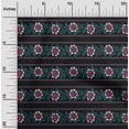 thumbnail image 1 of oneOone Polyester Lycra Fabric Leaves & Floral Block Print Fabric By Yard 56 Inch Wide, 1 of 4