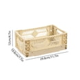 thumbnail image 3 of TIMIFISDesktop Folding Storage Basket Kitchen Household Refrigerator Industrial Style Coffee Corner Sundry Organising Basket Stackable Small Size, 3 of 6