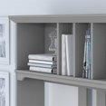 thumbnail image 3 of Bush Furniture Salinas 60W Hutch for L Shaped Desk in Cape Cod Gray, 3 of 6