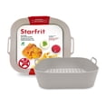 thumbnail image 4 of Starfrit Silicone Air Fryer Basket, Rectangular, 1 Pack, BPA-Free, Reusable, Fits 3–8 QT, Heat Resistant, Non-Stick, 4 of 5
