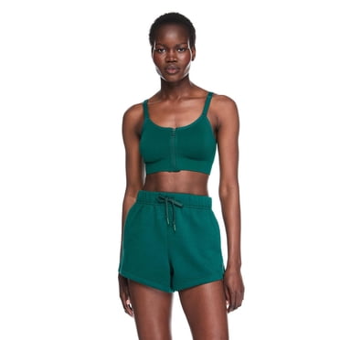 Soutien-gorge à fermeture éclair à l’avant Athletic Works pour femmes