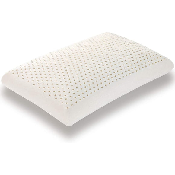 100% Talalay Latex Pillow, Extra Soft Latex Pillow For Sleeping (queen Size), Bed Pillow For Back, Side And Stomach Sleepers, Helps Relieve Shoulder A