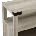 thumbnail image 4 of 58" Moderne Ferme Grange Porte Highboy TV Stand - Chêne Blanc, 4 of 5