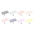 thumbnail image 1 of mmirethe 10pcs/set Reusable Plastic Binder Spines Convenient And Durable Solution For Loose Leaf Binders Rosy+10pcs, 1 of 6