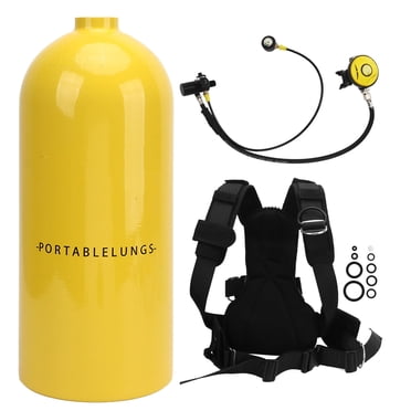 Scuba Tank Oxygen Cylinder,DIDEEP Scuba Tank Diving Underwater Diving Gear Scuba Tank Diving Gear Rugged and Tough