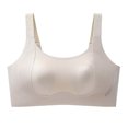 thumbnail image 4 of Seamless Everyday Bras For Women No Underwire Bralettes Push Up Wireless Supportive Full Coverage Sports Bras Front Closure Wireless Bras for Women Non Removable Padded Sports Bras for Women Womens, 4 of 4