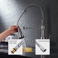 thumbnail image 4 of Pull-Down Kitchen Faucet Replacement Hose with Stainless Steel Docking - LIVINGbasics®, 4 of 6
