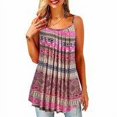 thumbnail image 3 of serony Hauts d'Été à Bretelles Col Rond Camisole Sans Manches Imprimée Vêtements pour Femmes, Type 3, 6TG, 3 of 5