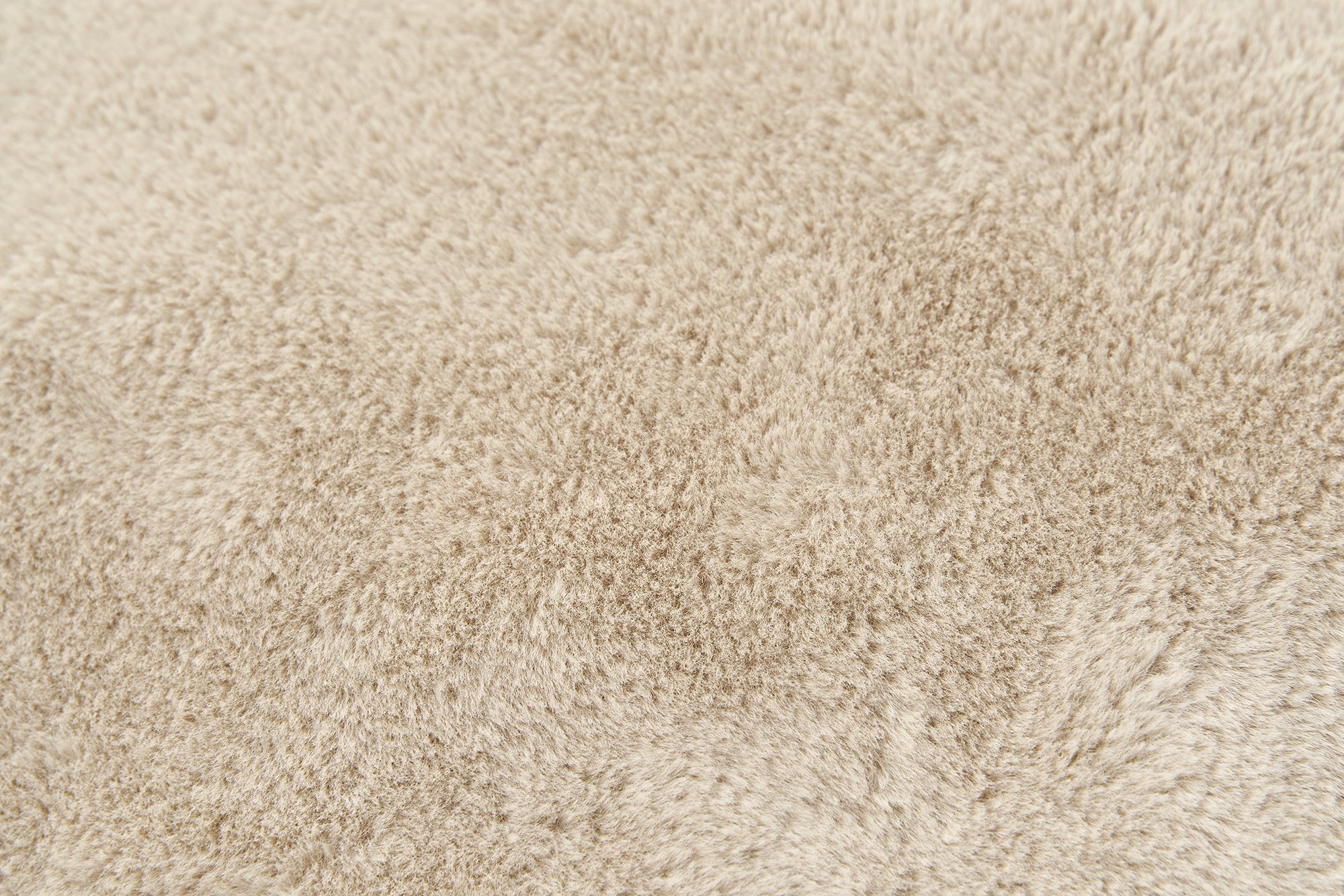 Pouf rond Serta Big Round Lounger rempli de mousse, couleur sable, 91 cm de profondeur x 51 cm de hauteur