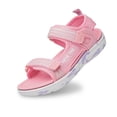 thumbnail image 1 of Liyamei Children's Fashion Solid Color Open Toe Breathable Comfortable Sandals Pink 5-5.5 Years, 1 of 5
