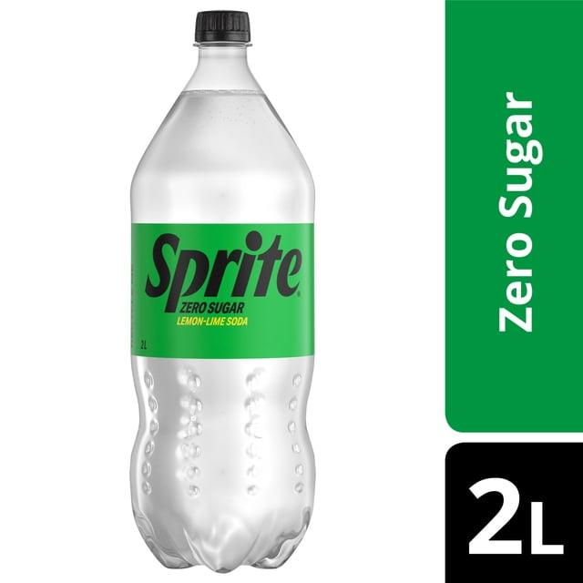 Boisson gazeuse Sprite Zéro citron-lime bouteille, 2 L