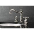 thumbnail image 2 of Kingston Brass KS1976AX Robinet de Lavabo à Large Diffusion 8 Po, Nickel Poli, 2 of 5