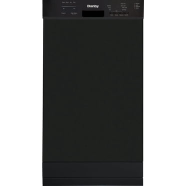 Danby DDW18D1EB 18" Wide Built-in Dishwasher in Black
