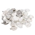 thumbnail image 2 of 60Pcs Metal Alloy Pendant Setting, 2 Silver Colors Pendant Trays, for Jewelry Making DIY Enthusiast, 2 of 8