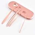 thumbnail image 1 of Stainless Steel Tongue Scraper Oral Care Tool for Fresh Breathing Reusable, 1 of 1