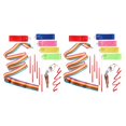 thumbnail image 2 of Youkk 6x Lightweight And Flexible Joint Dance Ribbon For Easy Maneuvering Fine Stitching Gymnastics Ribbon 2Set, 2 of 6