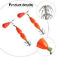 thumbnail image 4 of 2PCS 90mm Fishing Hooks Squid Hook Octopus Hook Fishing Tackle, 4 of 10