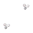 thumbnail image 1 of ZheElen 3 Pcs Bouton de Trompette Remplacement Accessoires Modifiés Composant de Réparation Petits Doigts en Métal Clés Composant d'Instrument en Laiton Type 4 2ensemble, 1 of 6